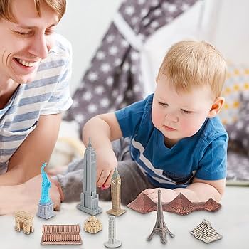 Amazon.co.jp: Jomewory 世界的に有名な建物の建築像 世界的に有名な